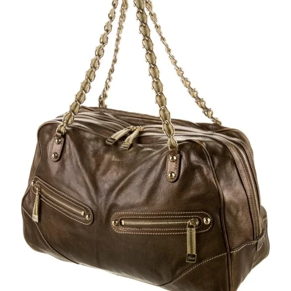 🤎✨Authentic✨ Gucci Large Capri Bowler Bag, perfect for weekend getaway! 🤎 - Picture 3 of 14